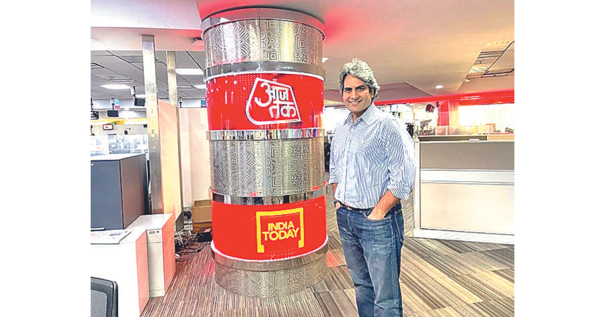 Sudhir Chaudhary to join Aaj Tak group!